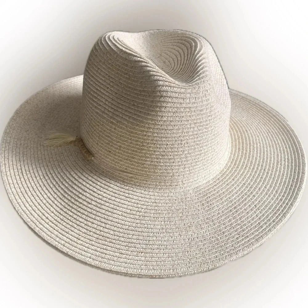 Wide Brimmed Hat Something Special Wide Brimmed Hat Natural One Size